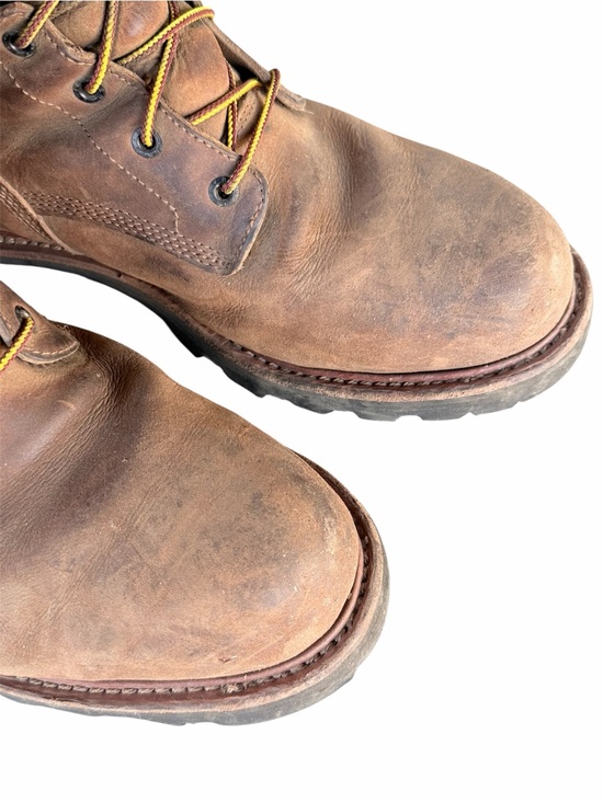 Red Wing Loggermax Work Boots 4420 Mens Size 12D Brown Leather Steel Toe main image 10
